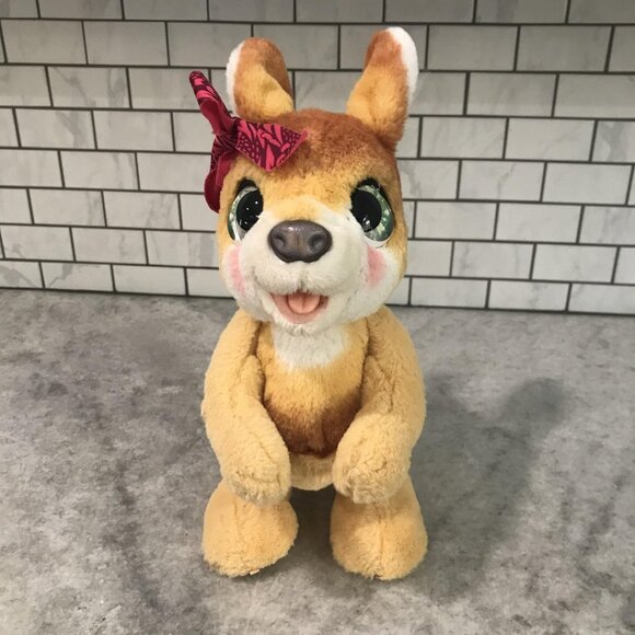 Hasbro FurReal Friends Kangaroo Mama Josie Animatronic Battery Plush Toy 2020 - Picture 2 of 8